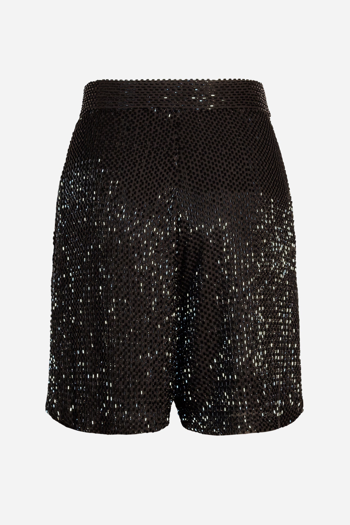 Hepburn Mid Thigh Evening Beaded Shorts