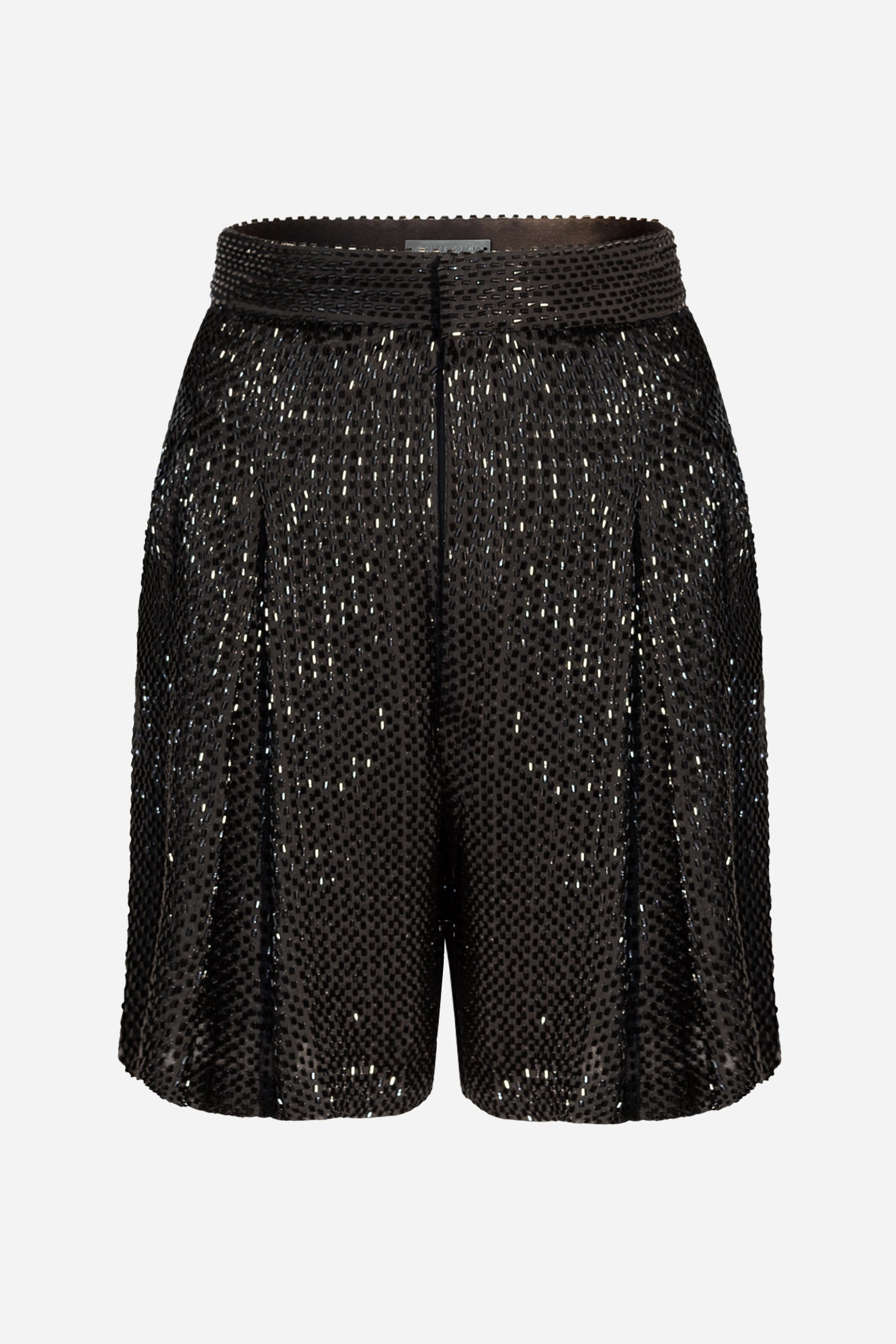 Hepburn Mid Thigh Evening Beaded Shorts