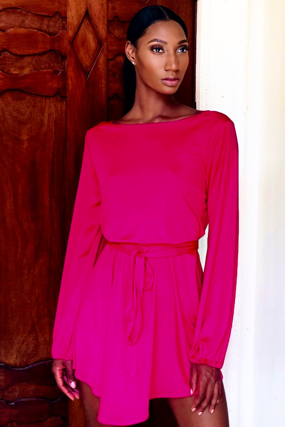 Gwen Dress With Belt