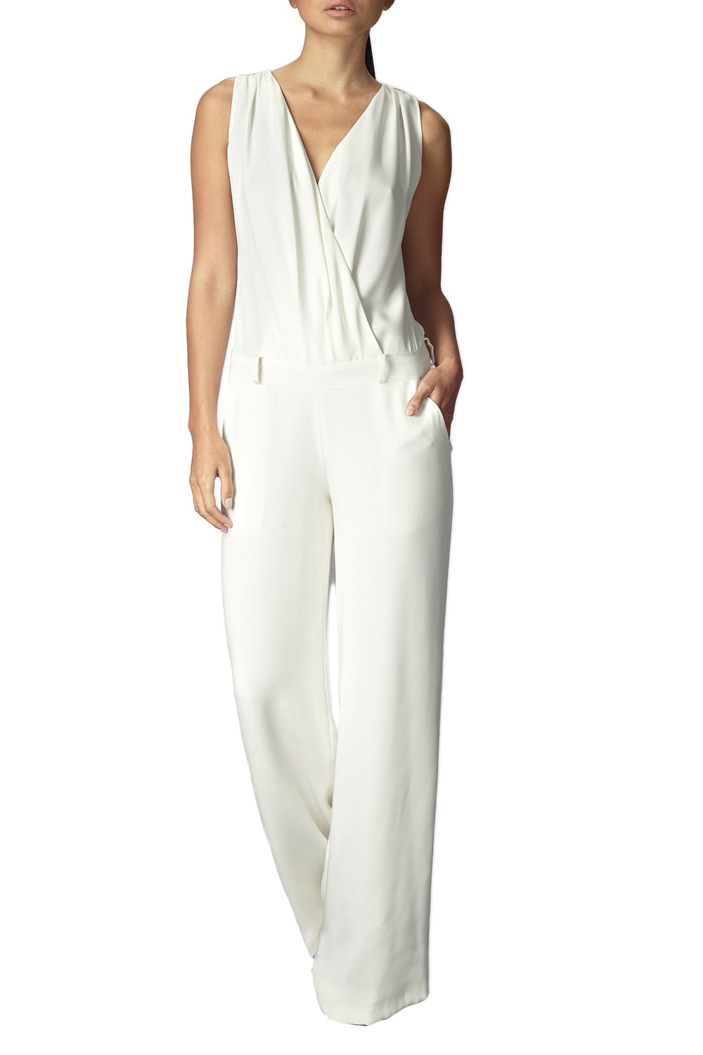 Wrap Front Jumpsuit