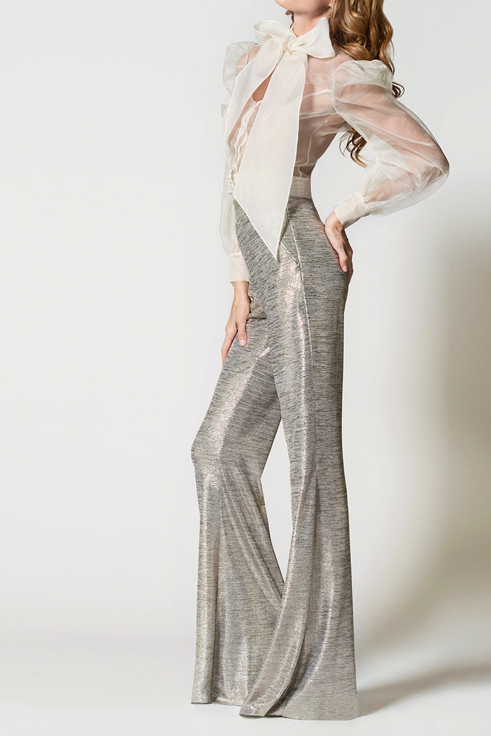 Metallic B.I. Trousers