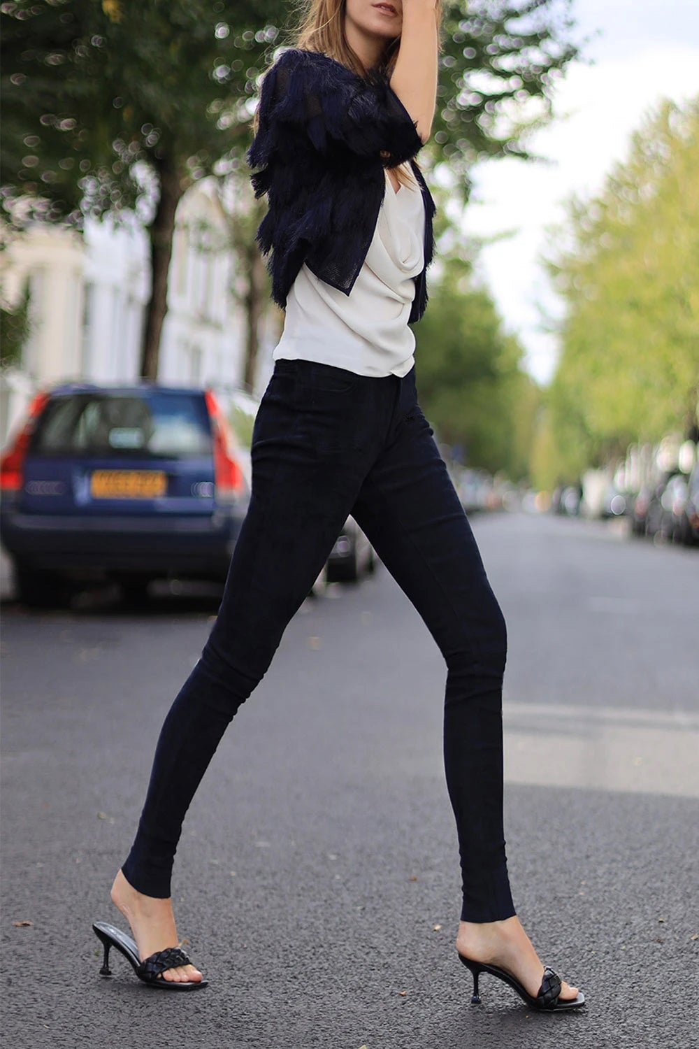 Suede Leggings