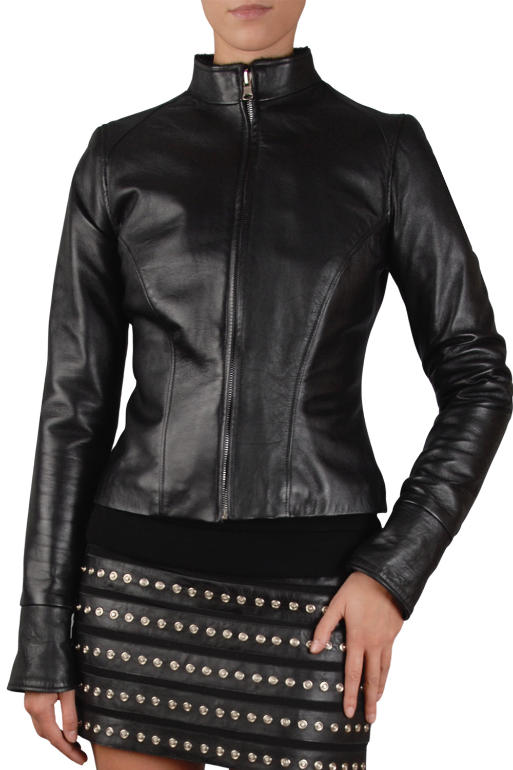 Leather Biker Jacket