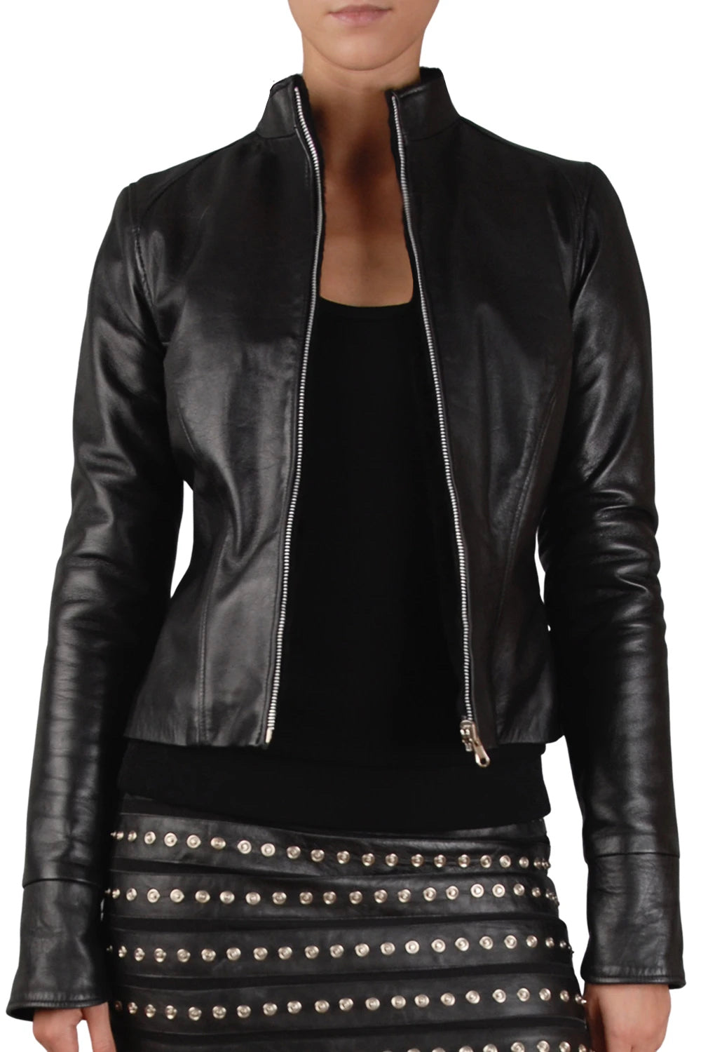 Leather Biker Jacket