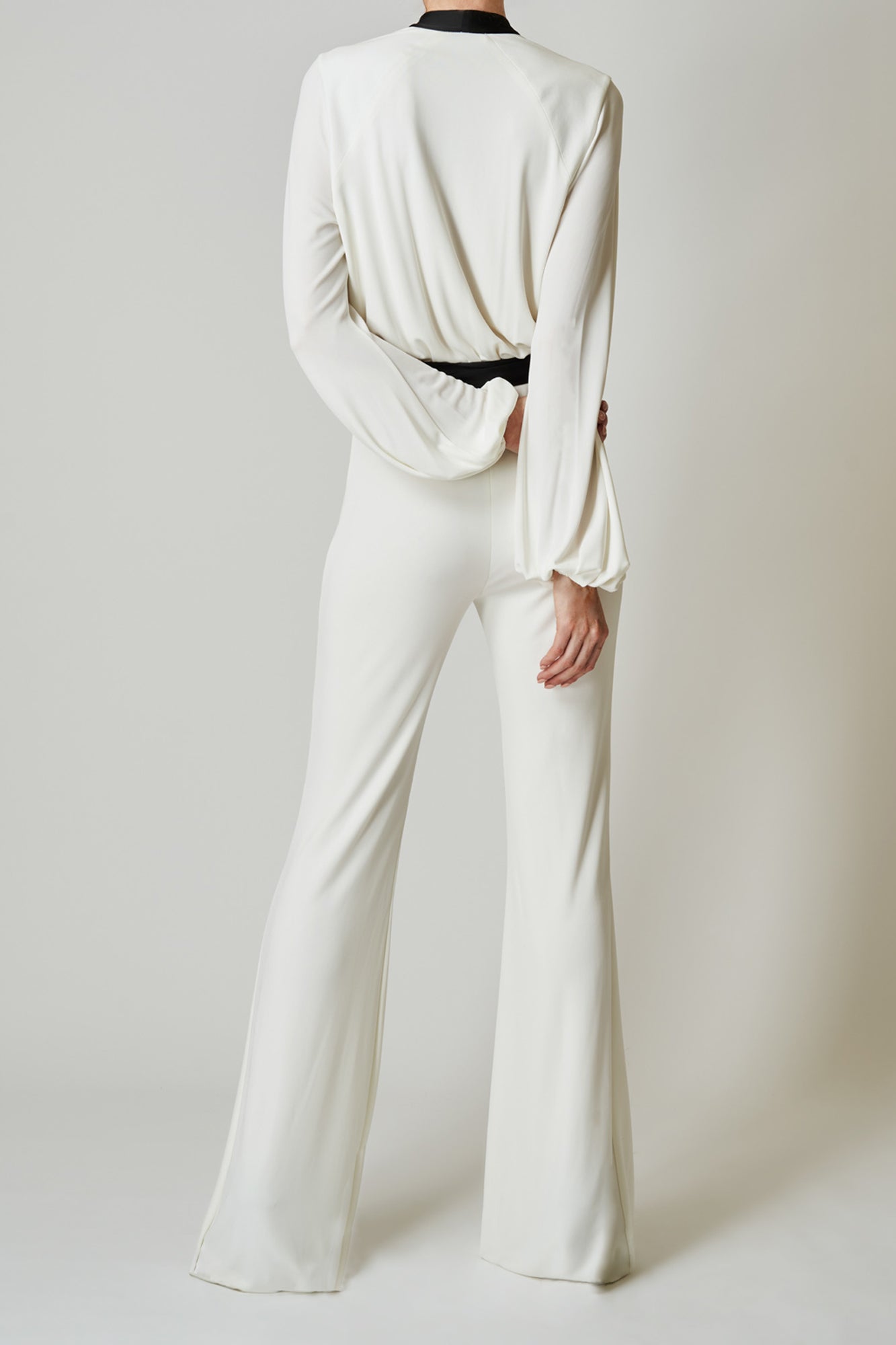 Halston Wrap Jumpsuit