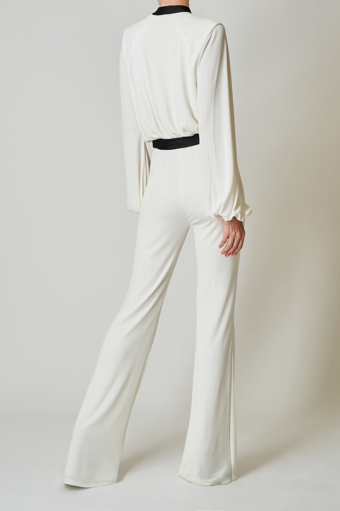 Halston Wrap Jumpsuit