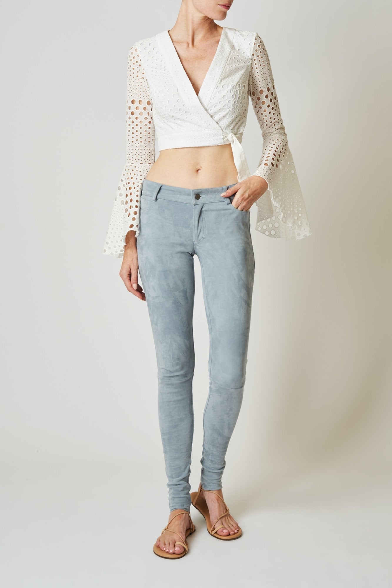 Suede Leggings