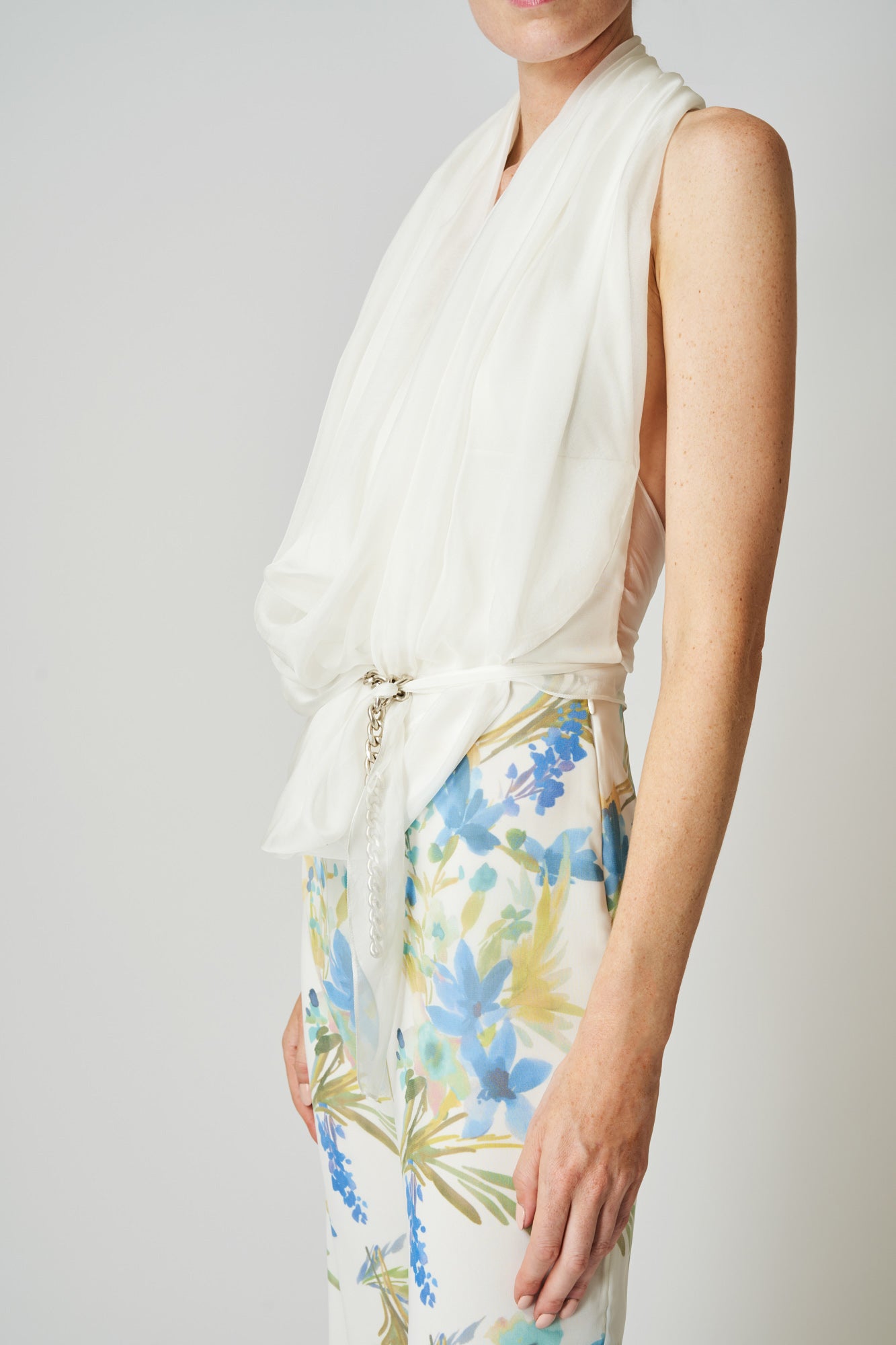 Draped Halter Top