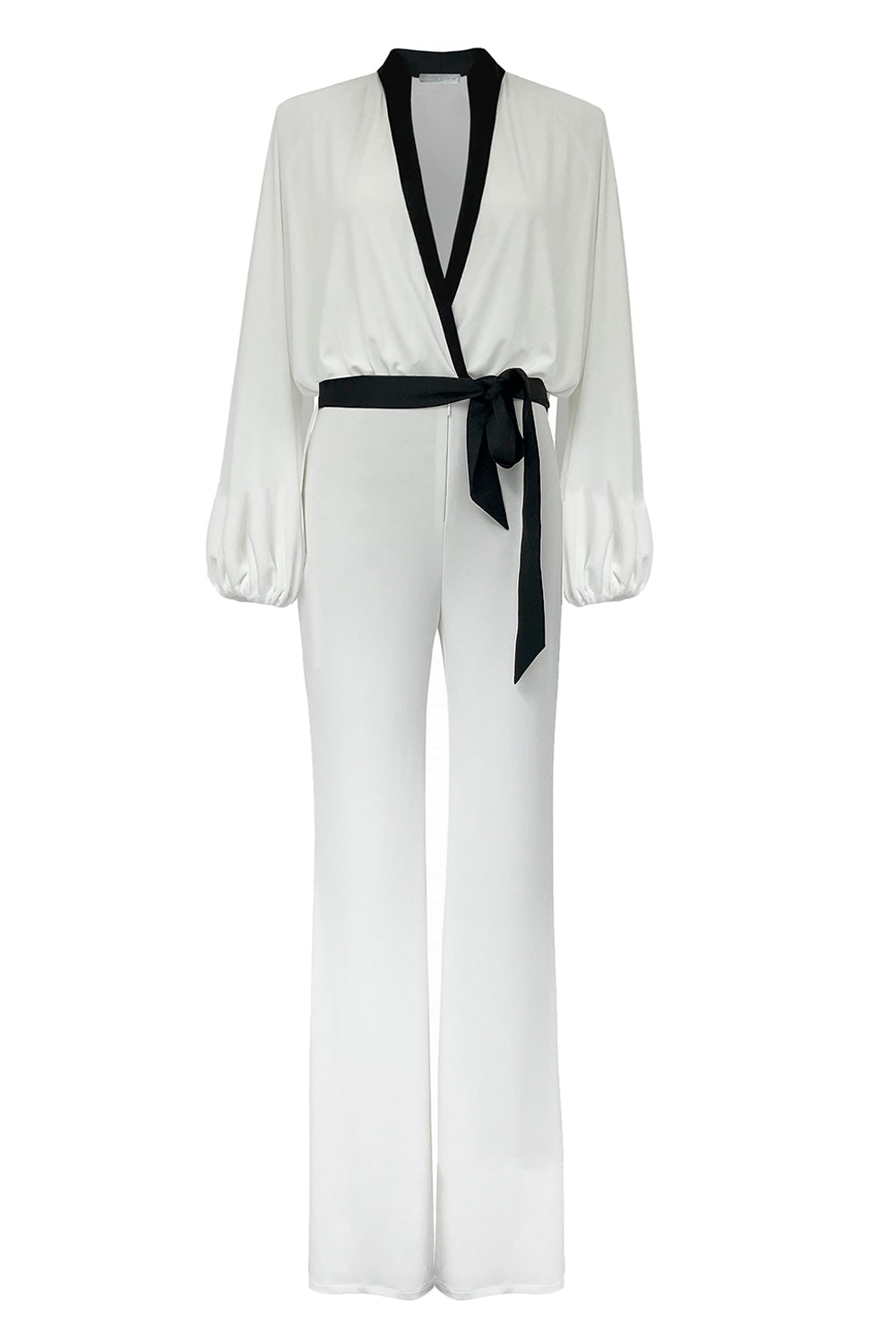 Halston Wrap Jumpsuit