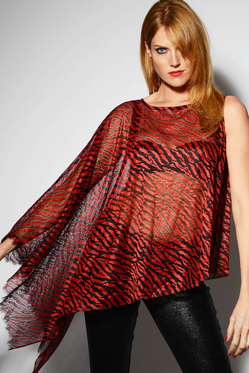 Asymmetrical Cape Top